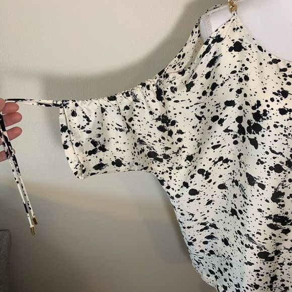 Michael Michael Kors paint splat oversized blouse - Picture 4 of 7